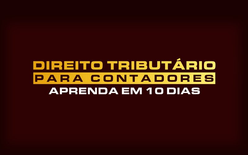 Capa do curso Direito Tributário para Contadores