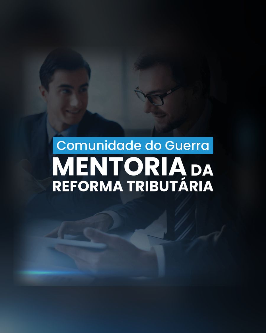 Capa do curso Mentoria da Reforma Tributária