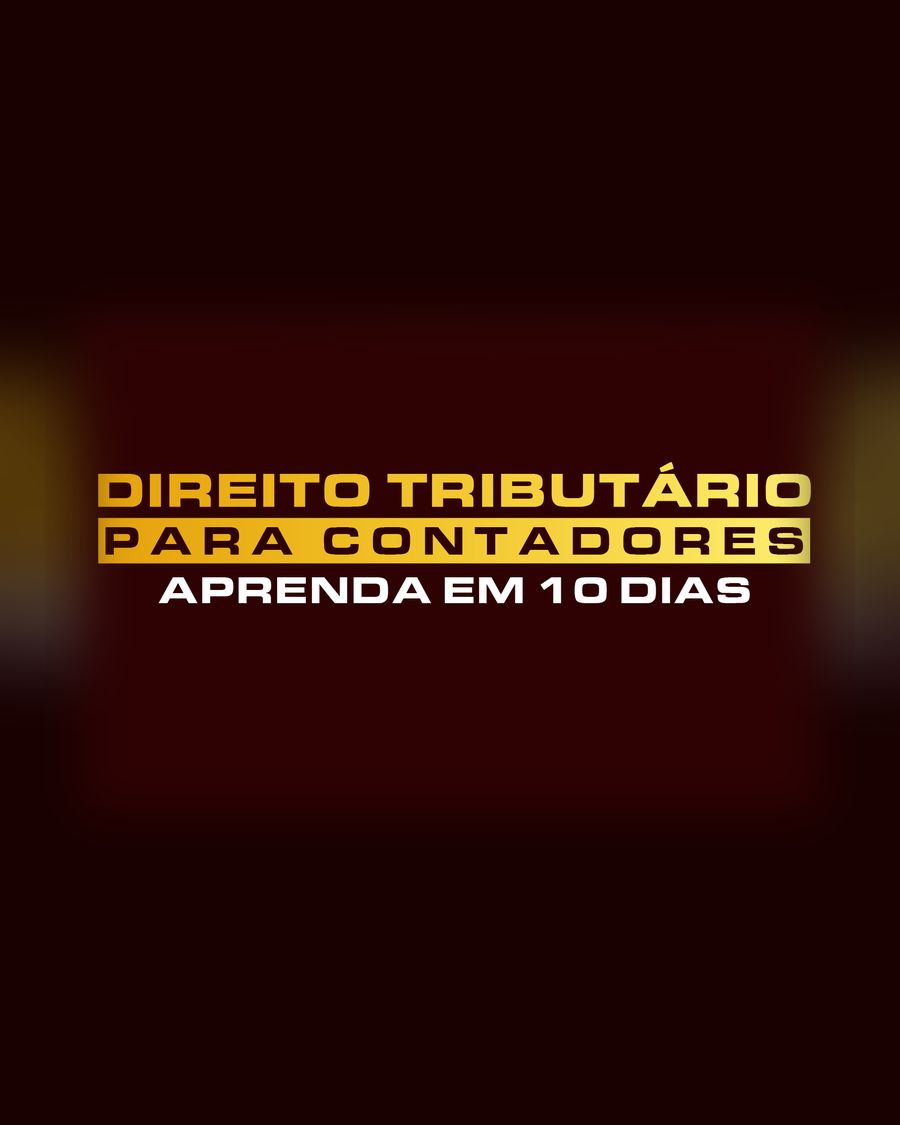 Capa do curso Direito Tributário para Contadores